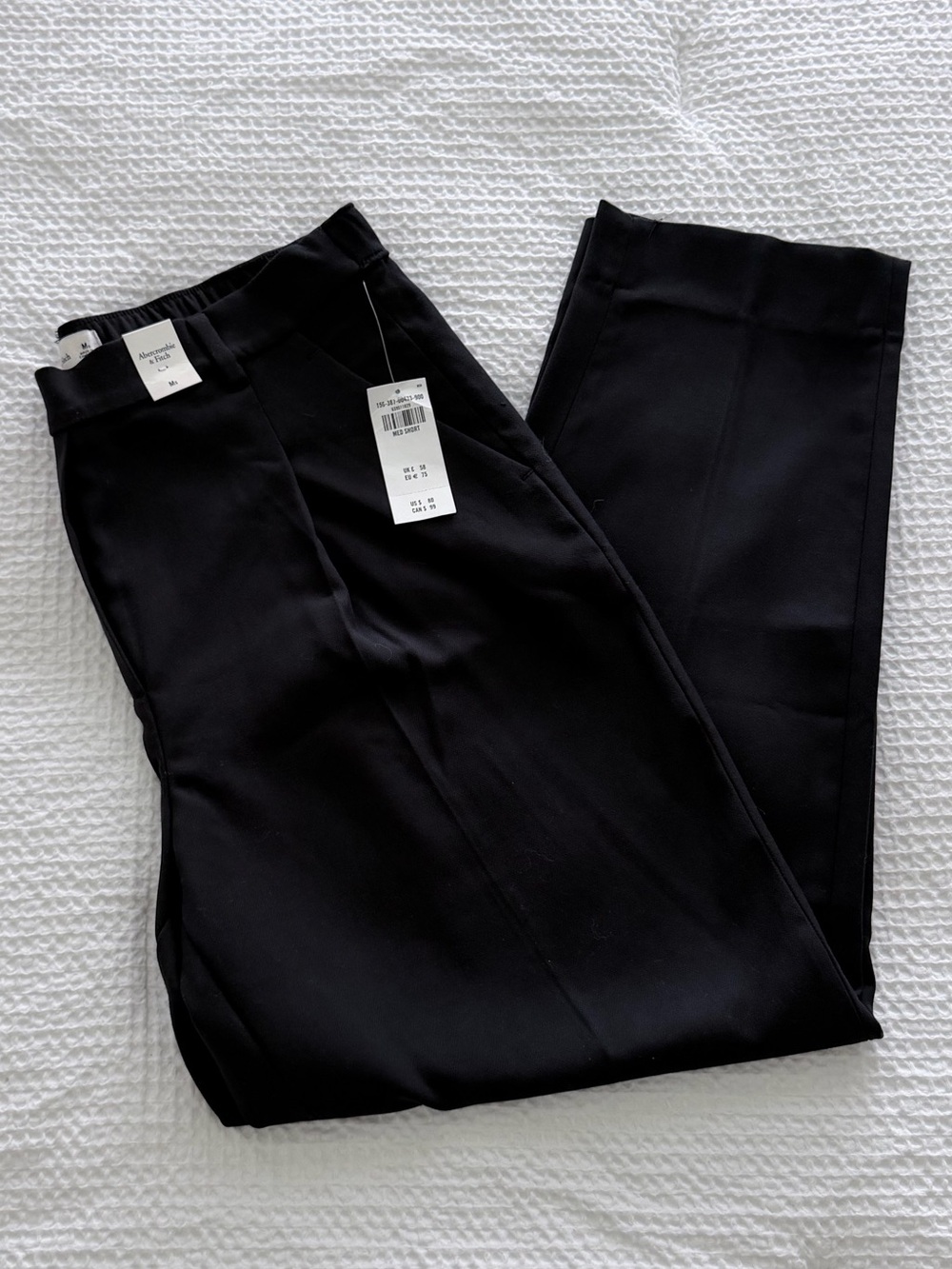 NWT Abercrombie & Fitch Pull on Trouser Pant with elastic waist